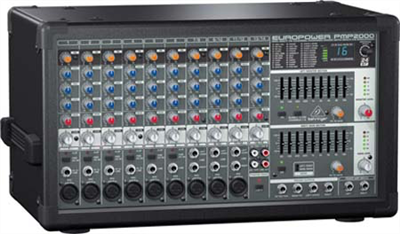 Behringer PMP2000 mixer met versterker